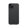 Чехол PITAKA MagEZ Case 3 для iPhone 14 Plus с MagSafe - 600D черный/серый (твил)