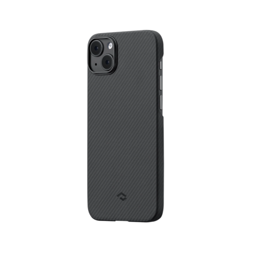 Чехол PITAKA MagEZ Case 3 для iPhone 14 Plus с MagSafe - 600D черный/серый (твил)