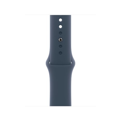 Apple Watch SE (2023) 40mm, Silver Aluminum Case with Sport Band - Storm Blue (Синий)