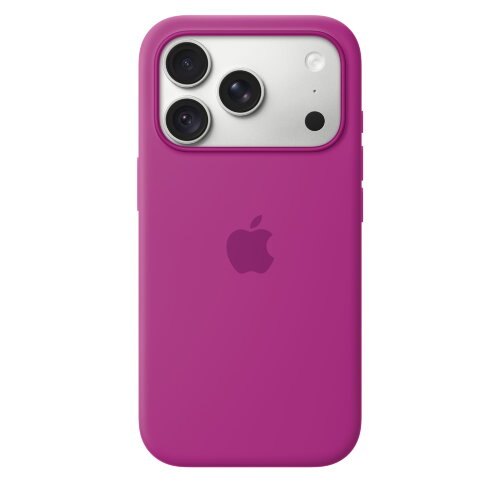 Силиконовый чехол для iPhone 18 Pro с MagSafe — Пурпурный (Magenta)