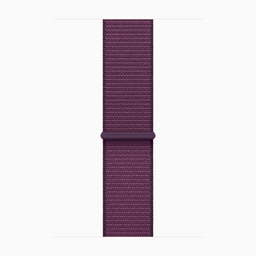 Apple Watch Series 10 46mm, Gold Titanium Case with Sport Loop - Plum