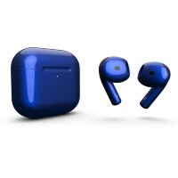 AirPods 4 anc (2024) с шумоподавлением - синий глянцевый металлик
