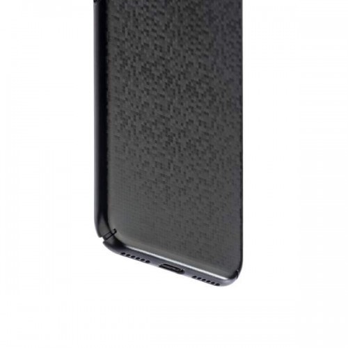 Накладка пластиковая Baseus Plaid для iPhone 8 и 7 - Черная