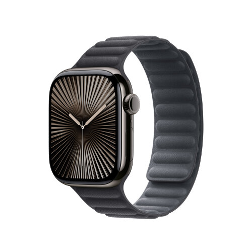 Ремешок для Apple Watch 46mm Magnetic Link (M/L) - Черный (Black)