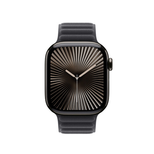 Ремешок для Apple Watch 46mm Magnetic Link (M/L) - Черный (Black)