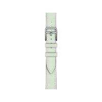 Кожаный ремешок Hermes для Apple Watch Single Tour 42mm Attelage - Мятный (Vert Рeppermint)