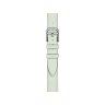 Кожаный ремешок Hermes для Apple Watch Single Tour 42mm Attelage - Мятный (Vert Рeppermint)