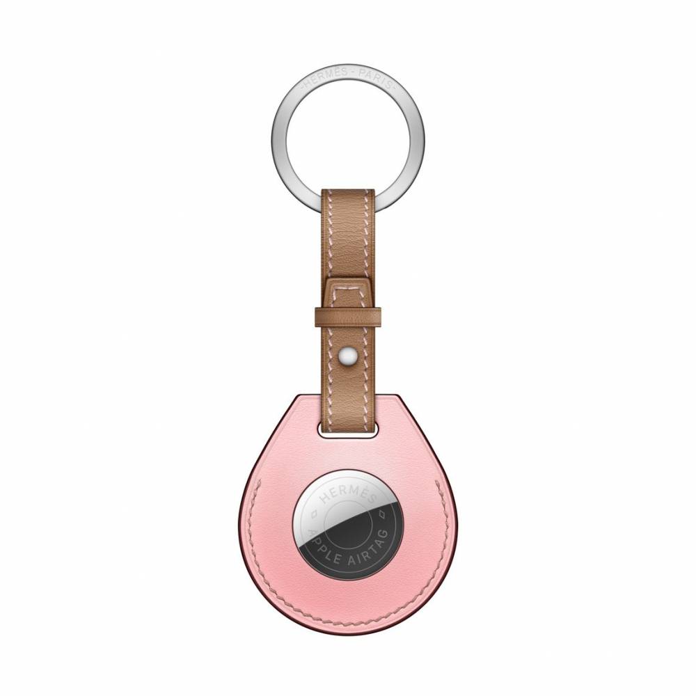 小物 Hermes AirTag Key Ring Rose Sakura Брелок AirTag Hermes Rose Sakura купить в Москве, цена, отзывы
