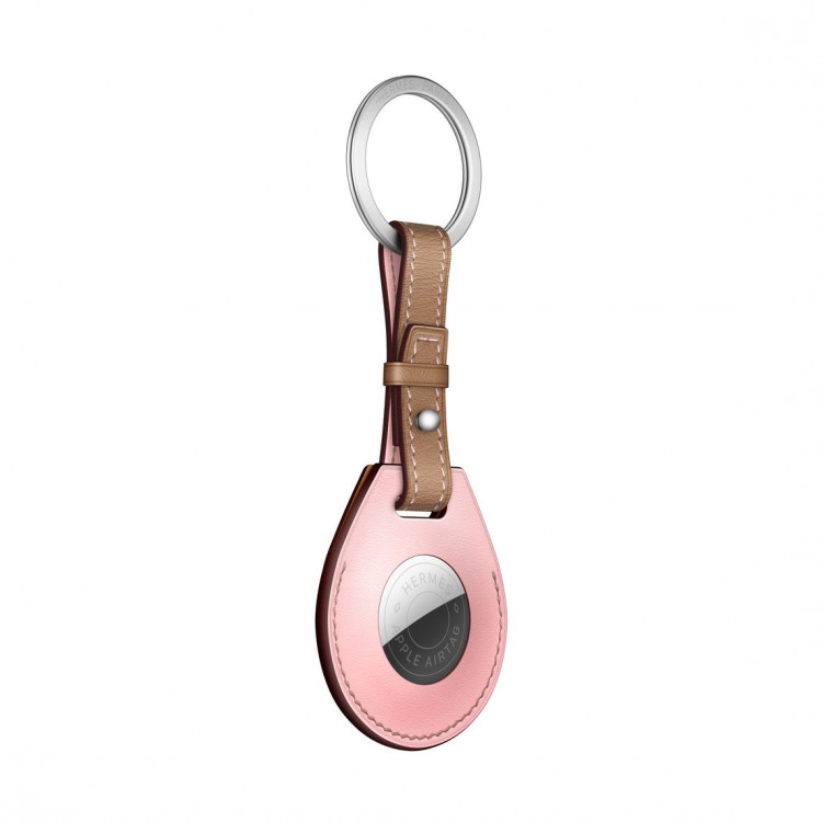 AirTag Hermès Key Ring - Rose Sakura