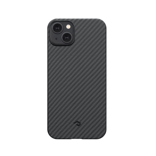 Чехол PITAKA MagEZ Case 3 для iPhone 14 Plus с MagSafe - 1500D черный/серый (твил)