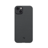 Чехол PITAKA MagEZ Case 3 для iPhone 14 Plus с MagSafe - 1500D черный/серый (твил)