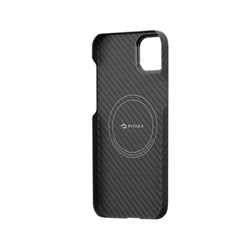 Чехол PITAKA MagEZ Case 3 для iPhone 14 Plus с MagSafe - 1500D черный/серый (твил)