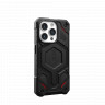 Защитный чехол Uag Monarch Pro Kevlar для iPhone 15 Pro Max с MagSafe - Кевлар черный (Kevlar Black)