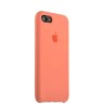 Чехол-накладка Silicone для iPhone 8 и 7 - Персиковый