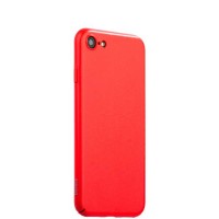 Накладка пластиковая Baseus Plaid для iPhone 8 и 7 - Красная