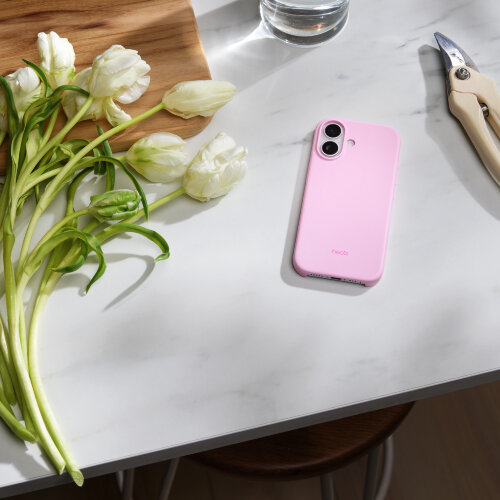 Чехол Beats для iPhone 17 с MagSafe Camera Control - Розовый (Pebble Pink)