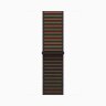 Apple Watch Series 11 42mm, Gold Titanium Case with Sport Loop - Black Unity - Unity Rhythm