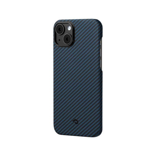 Чехол PITAKA MagEZ Case 3 для iPhone 14 Plus с MagSafe - 1500D черный/синий (твил)