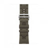 Apple Watch Ultra 3 Hermes 49mm Titanium, спортивный ремешок  Kilim хаки