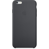 Силиконовый чехол для iPhone 6 Plus чёрный