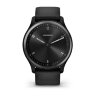 Умные часы Garmin Vivomove Sport 40mm, Black Case and Silicone Band, Slate Accents