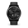 Умные часы Garmin Vivomove Sport 40mm, Black Case and Silicone Band, Slate Accents
