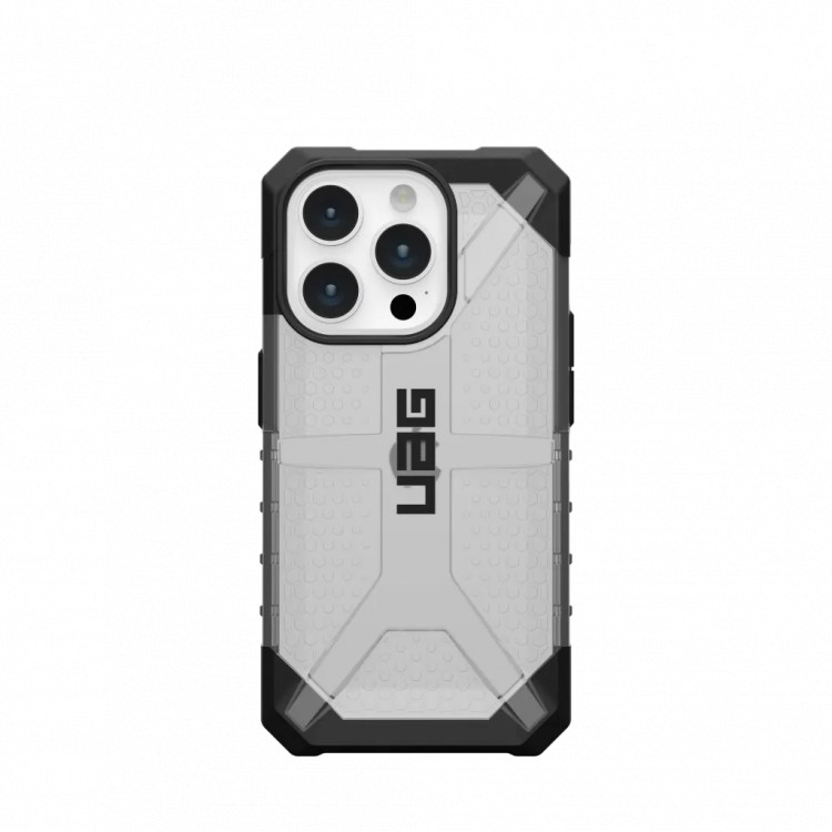 Защитный чехол Uag Plasma для iPhone 15 Pro - Лед (Ice)