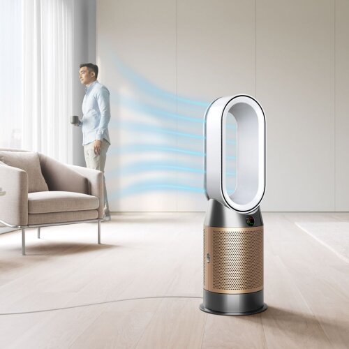 Очиститель-обогреватель Dyson Purifier Hot+Cool De-NOx HP2 - Nickel/Gold