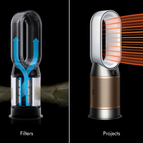 Очиститель-обогреватель Dyson Purifier Hot+Cool De-NOx HP2 - Nickel/Gold