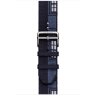 Apple Watch Hermes Series 12 42mm,  синий трикотажный ремешок