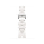 Ремешок Hermes для Apple Watch 42mm Kilim Single Tour - Белый (Blanc)