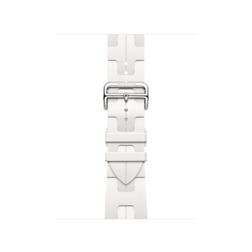 Ремешок Hermes для Apple Watch 41mm Kilim Single Tour - Белый (Blanc)