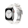 Ремешок Hermes для Apple Watch 42mm Kilim Single Tour - Белый (Blanc)