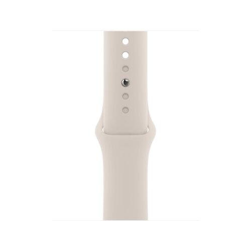 Apple Watch SE (2023) 40mm, Silver Aluminum Case with Sport Band - Starlight (Бежевый)