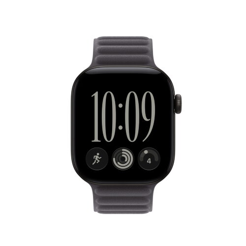 Ремешок для Apple Watch 42mm Magnetic Link (M/L) - Черный (Midnight)