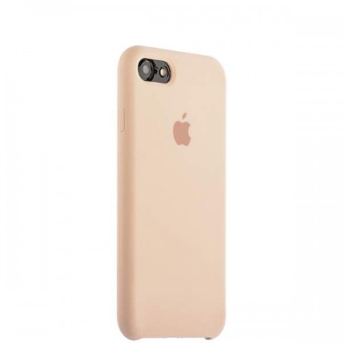 Чехол-накладка Silicone для iPhone 8 и 7 - Розовый песок