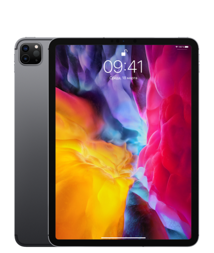 Apple iPad Pro 11 (2020) 256GB Wi-Fi + Cellular Space Gray (Серый космос)