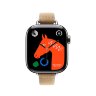 Ремешок Hermes для Apple Watch Twill Jump Single Tour 42mm Attelage - Коричневый (Kraft / Bleu Glacier)