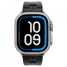 Apple Watch Ultra 3 Hermes 49mm Titanium, спортивный ремешок  Kilim черный
