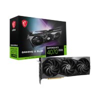 Игровая видеокарта NVIDIA MSI GeForce RTX 4070 SUPER GAMING X SLIM 12G