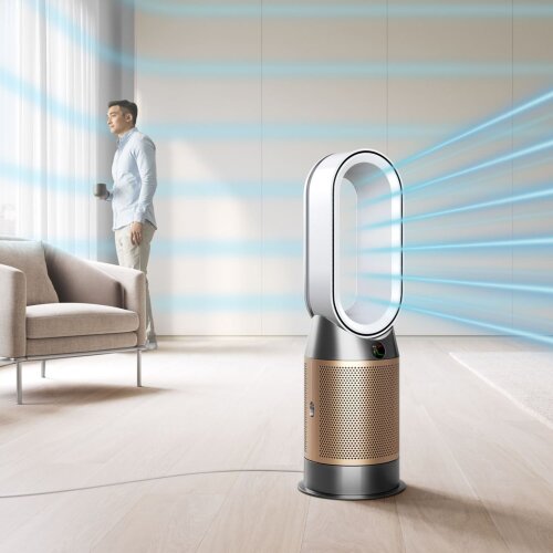Очиститель-обогреватель Dyson Purifier Hot+Cool De-NOx HP2 - White/Gold