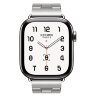 Apple Watch Hermes Series 12 42mm, блочный стальной браслет (M)