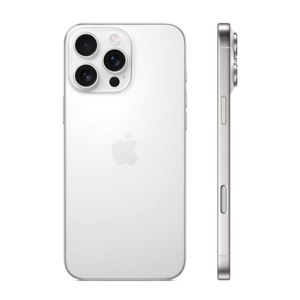 Купить iPhone 16 Pro Max 512GB Белый Титан дуал сим в Москве цена
