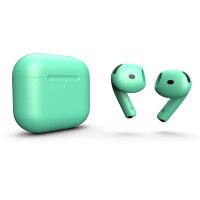 AirPods 4 anc (2024) с шумоподавлением - мятный матовый металлик