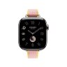 Ремешок Hermes для Apple Watch Twill Jump Single Tour 42mm Attelage - Розовый (Rose Sakura / Jaune de Naples)