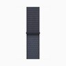 Apple Watch Series 11 46mm, Gold Titanium Case with Sport Loop - Anchor Blue