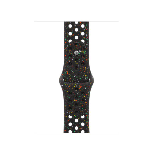 Спортивный ремешок для Apple Watch 42mm Nike Sport Band (M/L) - Черный (Midnight Black)