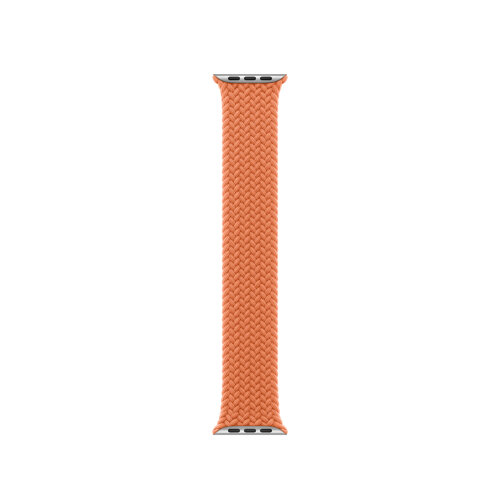 Монобраслет для Apple Watch 42mm Braided Solo Loop - Оранжевый (Turmeric)