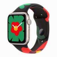 Apple Watch SE 3 40mm, Starlight Aluminum Case with Sport Band - Unity Bloom
