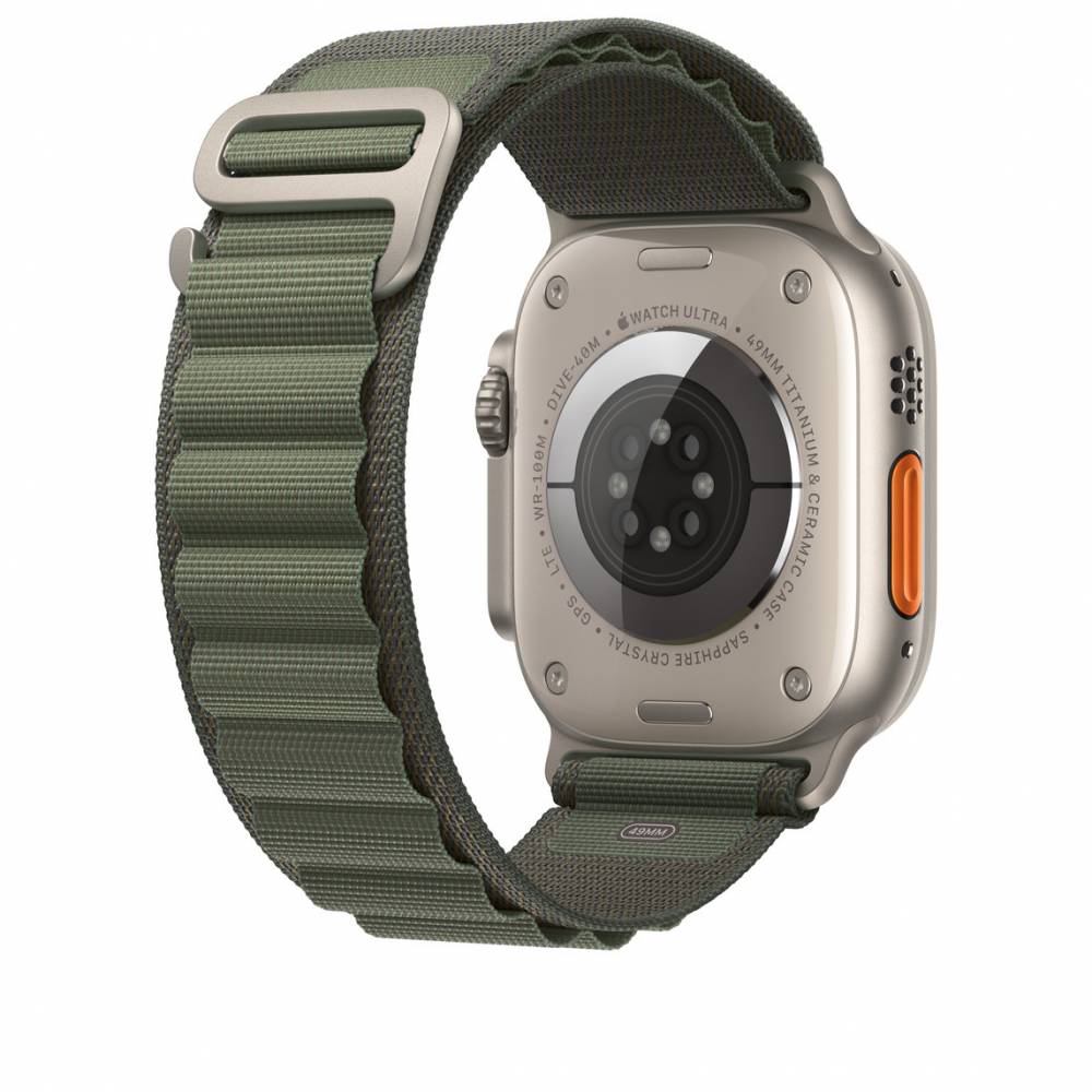 Green iwatch band top